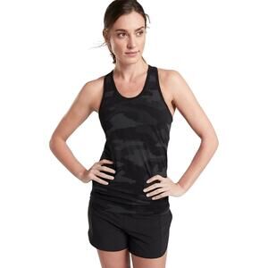 Athleta Speedlight Tank, Black Camo Print, Women's Size Medium
